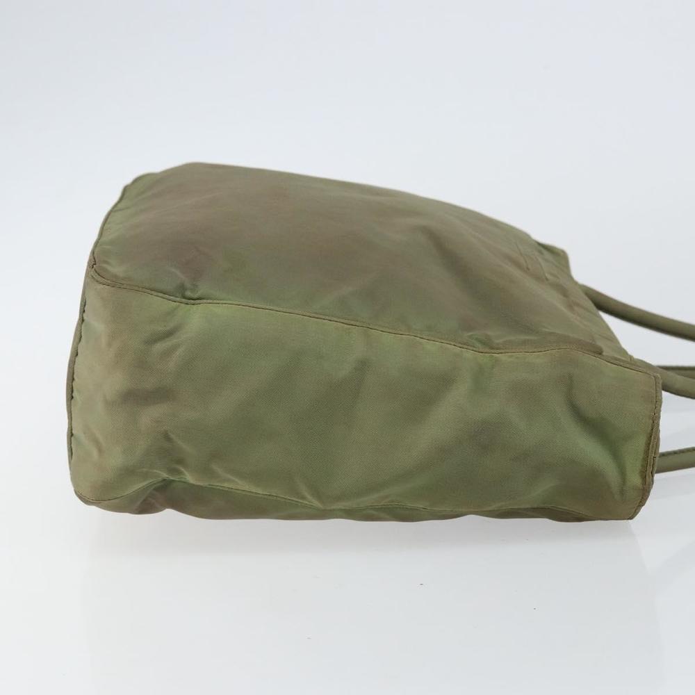 PRADA Tote Bag Nylon Khaki Auth 135309 - Picture 3 of 16